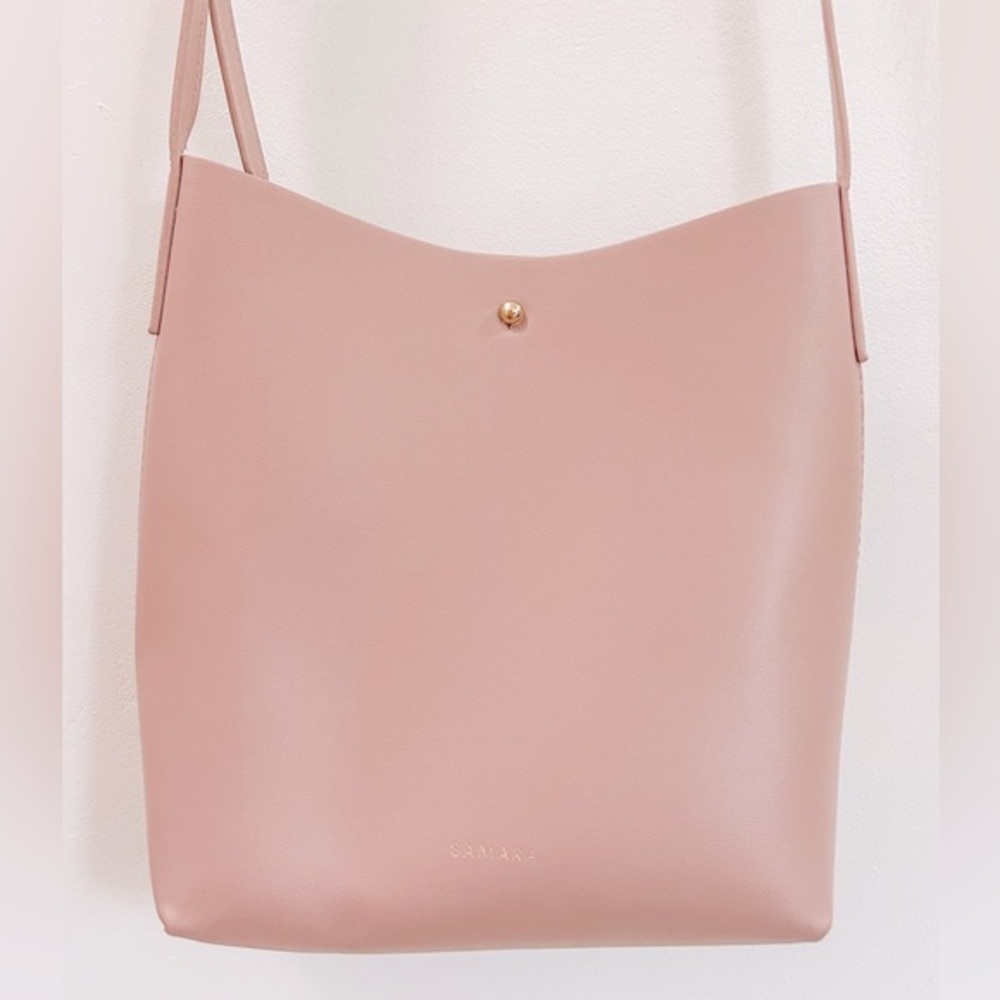 Anthropology‎ Samara Bag Blush Pink Crossbody Messenger Style Purse Adjustable